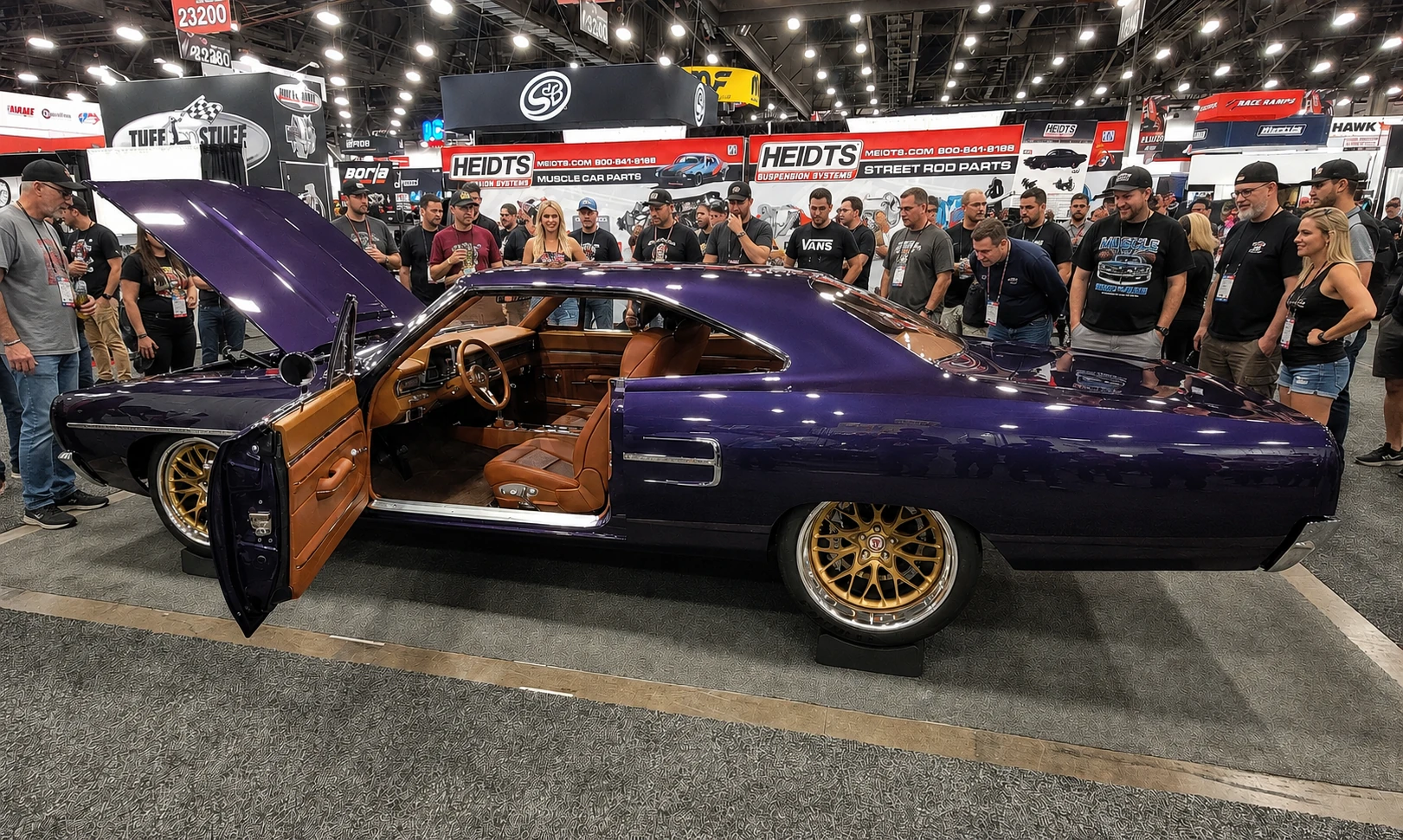 Side view of Haraka, a 1970 Plymouth Road Runner by Steve Strope and Pure Vision